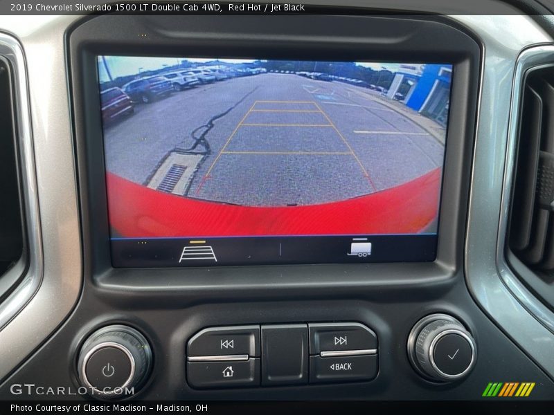Red Hot / Jet Black 2019 Chevrolet Silverado 1500 LT Double Cab 4WD
