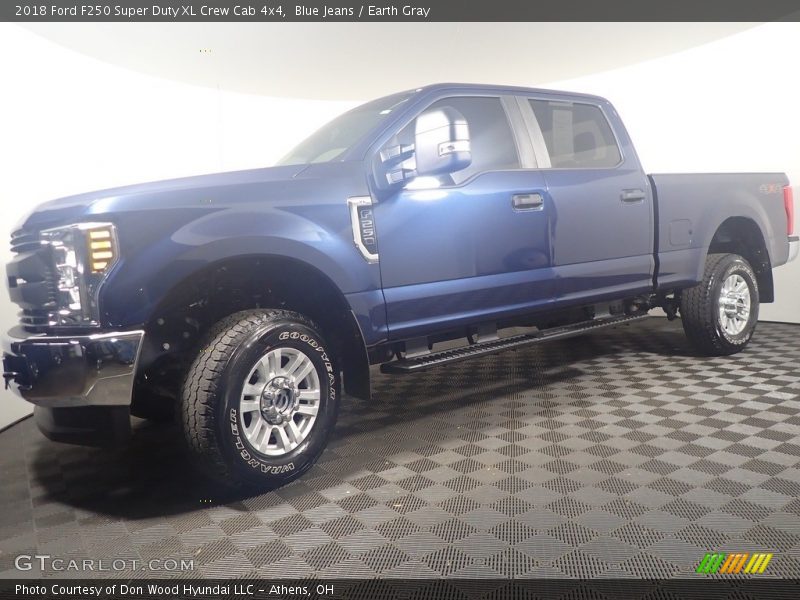 Blue Jeans / Earth Gray 2018 Ford F250 Super Duty XL Crew Cab 4x4