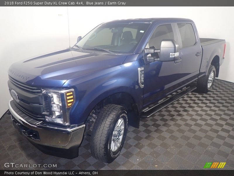 Blue Jeans / Earth Gray 2018 Ford F250 Super Duty XL Crew Cab 4x4