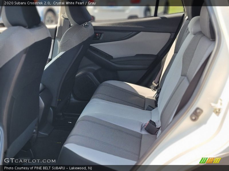 Crystal White Pearl / Gray 2020 Subaru Crosstrek 2.0