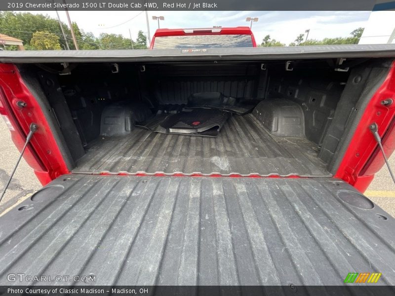 Red Hot / Jet Black 2019 Chevrolet Silverado 1500 LT Double Cab 4WD
