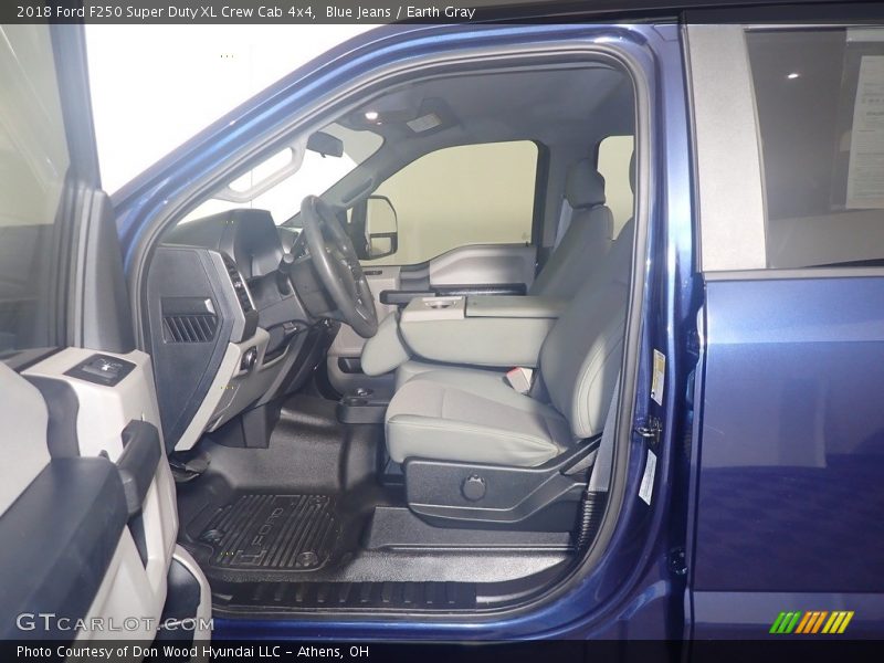 Blue Jeans / Earth Gray 2018 Ford F250 Super Duty XL Crew Cab 4x4