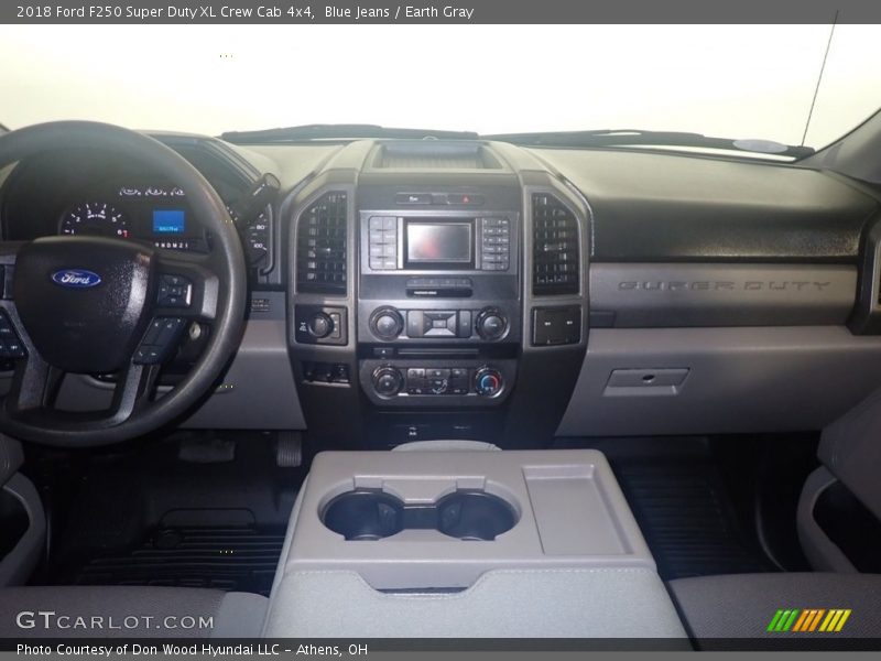 Blue Jeans / Earth Gray 2018 Ford F250 Super Duty XL Crew Cab 4x4