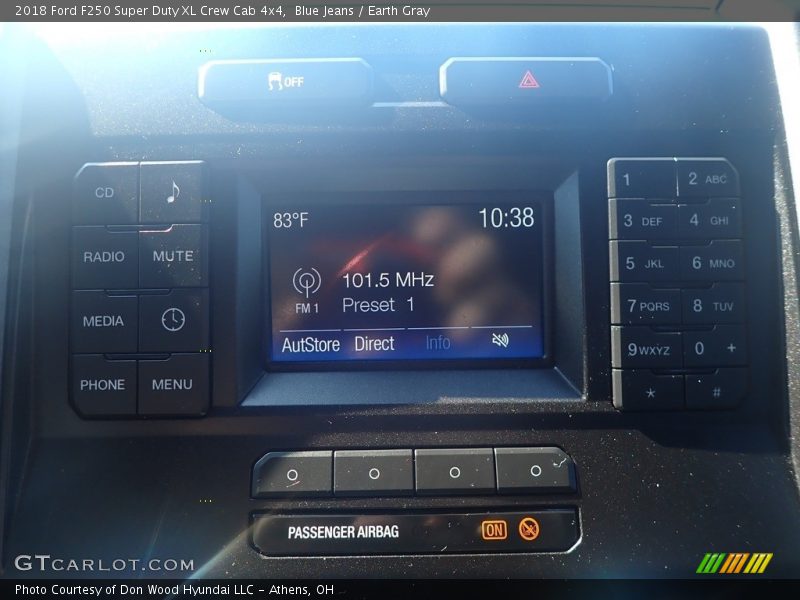 Blue Jeans / Earth Gray 2018 Ford F250 Super Duty XL Crew Cab 4x4