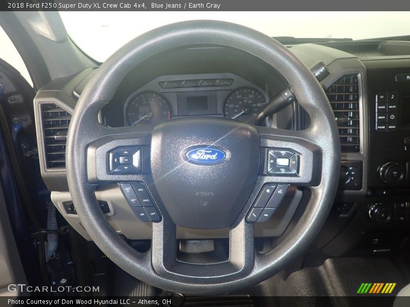 Blue Jeans / Earth Gray 2018 Ford F250 Super Duty XL Crew Cab 4x4