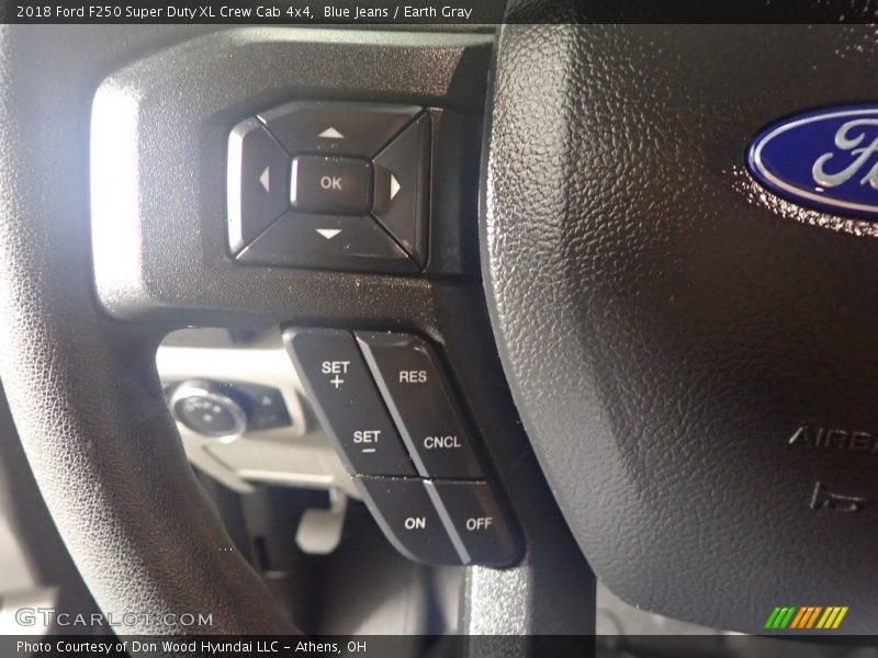 Blue Jeans / Earth Gray 2018 Ford F250 Super Duty XL Crew Cab 4x4