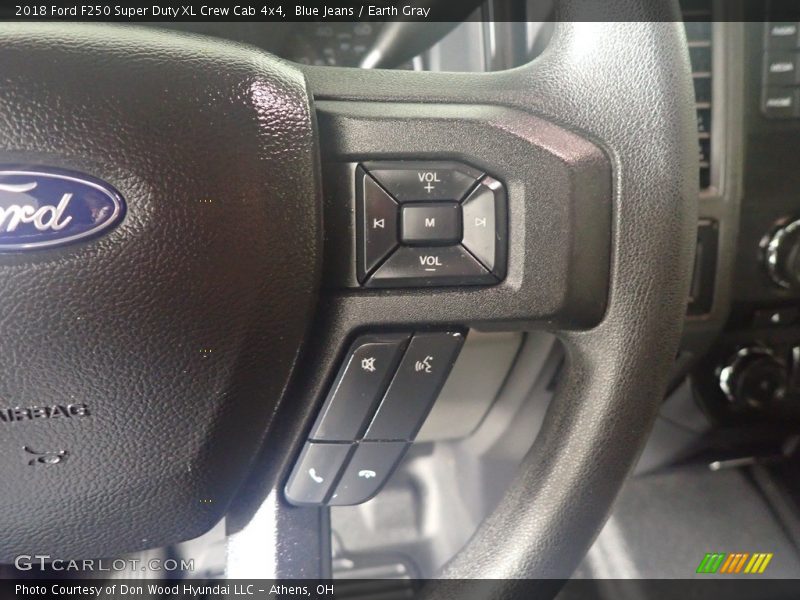 Blue Jeans / Earth Gray 2018 Ford F250 Super Duty XL Crew Cab 4x4