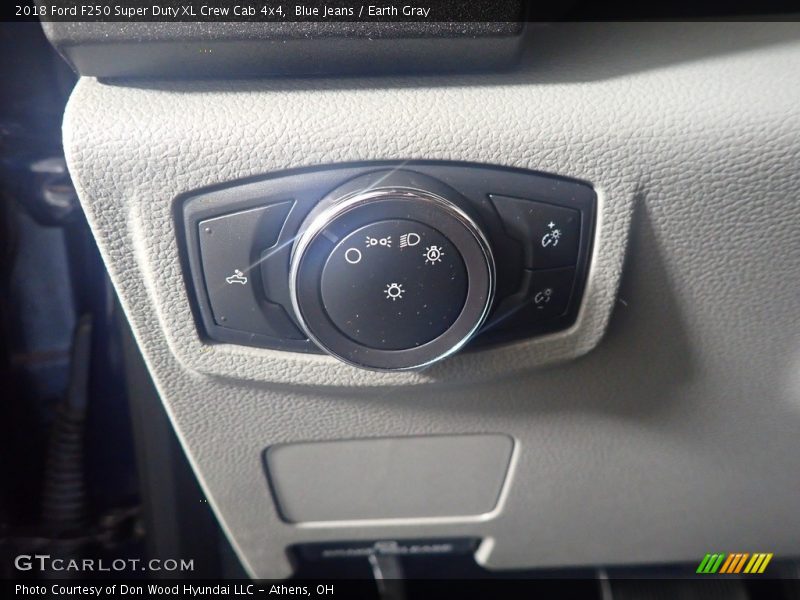 Blue Jeans / Earth Gray 2018 Ford F250 Super Duty XL Crew Cab 4x4