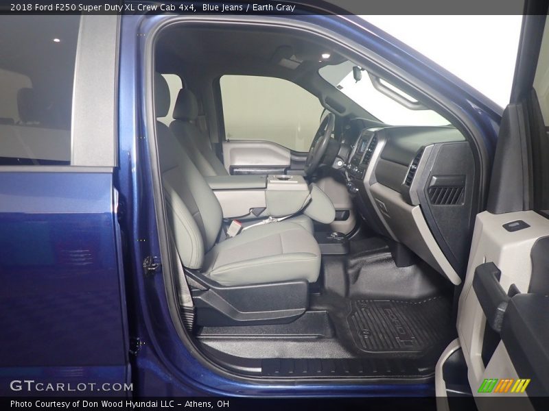 Blue Jeans / Earth Gray 2018 Ford F250 Super Duty XL Crew Cab 4x4