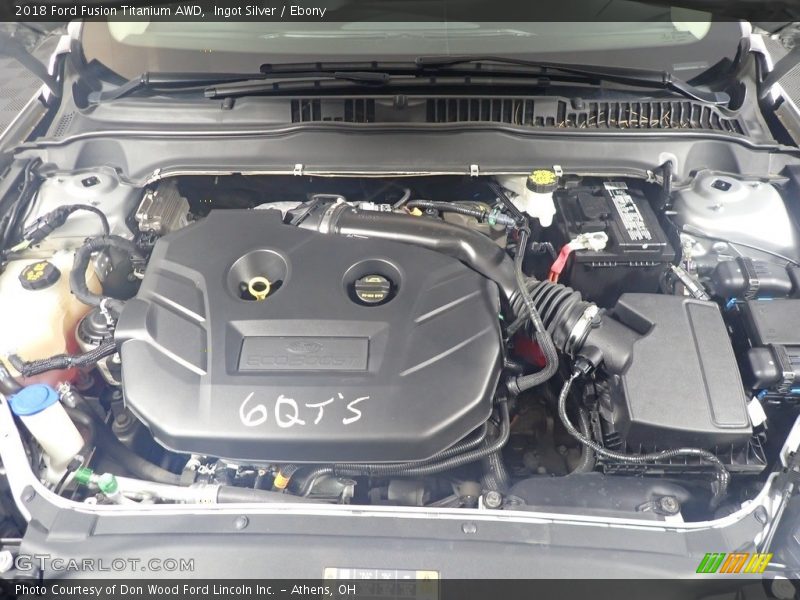  2018 Fusion Titanium AWD Engine - 2.0 Liter Turbocharged DOHC 16-Valve EcoBoost 4 Cylinder