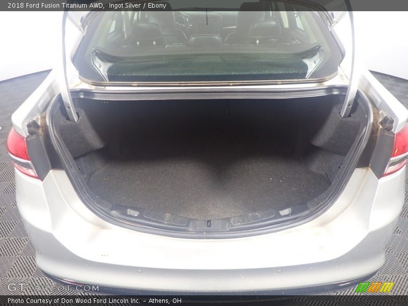 Ingot Silver / Ebony 2018 Ford Fusion Titanium AWD