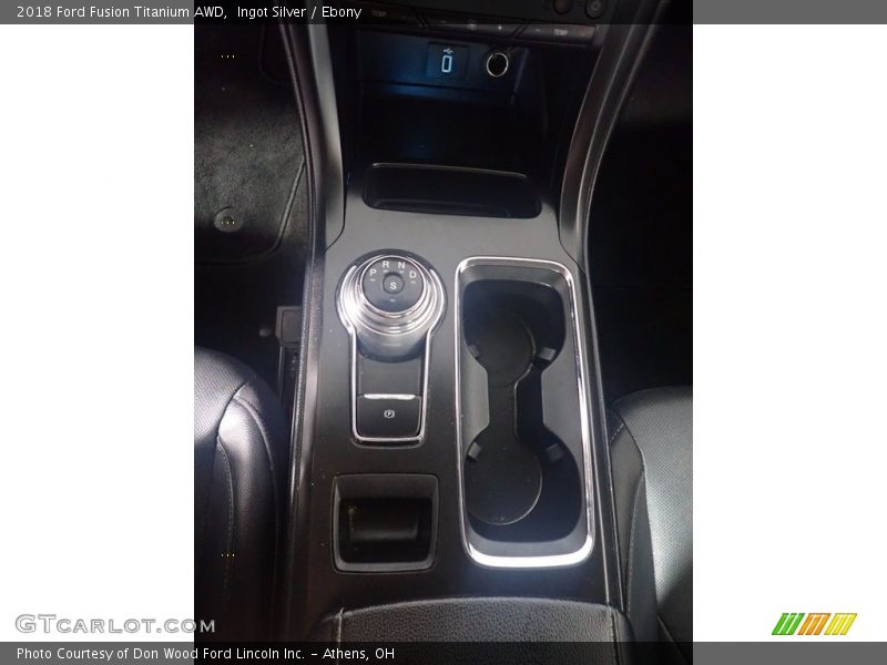 Ingot Silver / Ebony 2018 Ford Fusion Titanium AWD