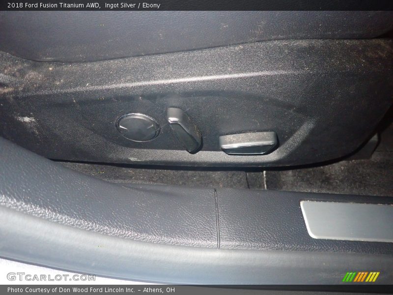 Ingot Silver / Ebony 2018 Ford Fusion Titanium AWD