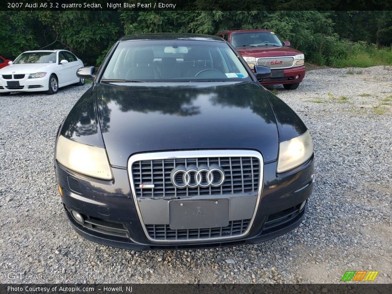 Night Blue Pearl / Ebony 2007 Audi A6 3.2 quattro Sedan