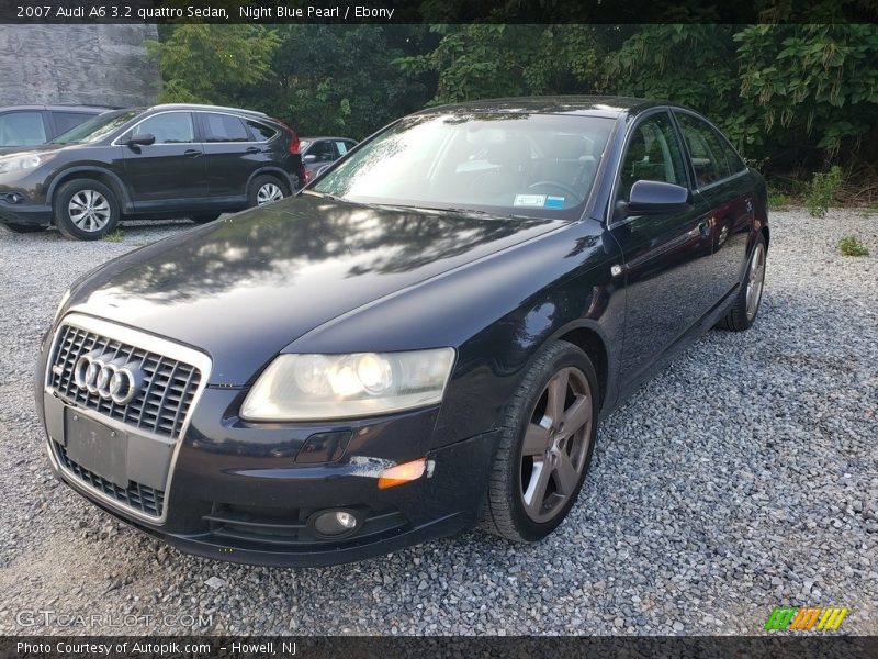 Night Blue Pearl / Ebony 2007 Audi A6 3.2 quattro Sedan