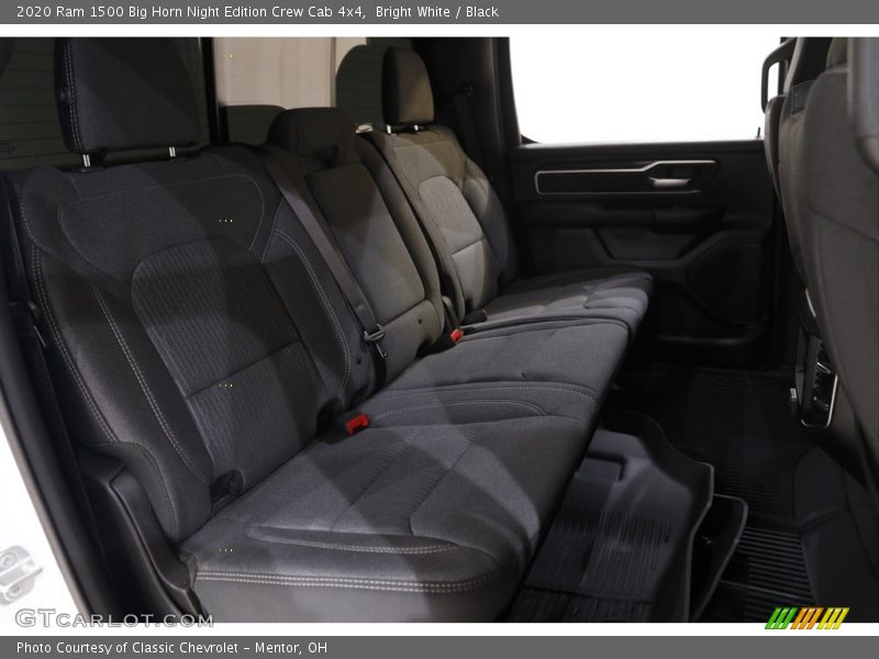 Bright White / Black 2020 Ram 1500 Big Horn Night Edition Crew Cab 4x4