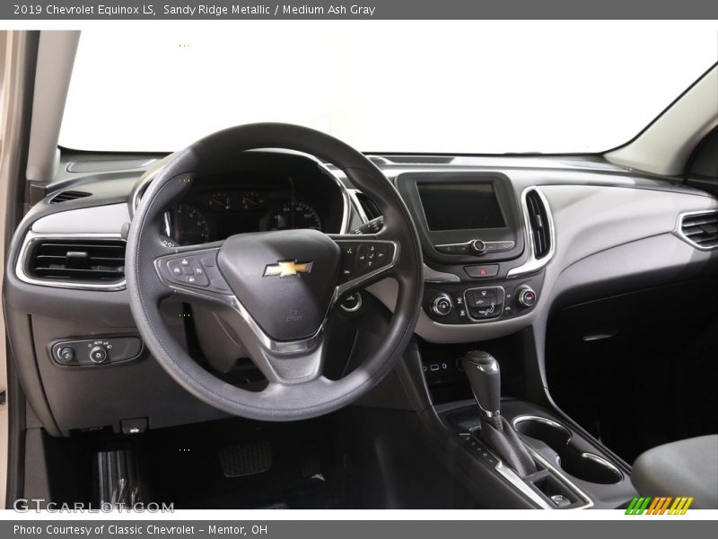 Sandy Ridge Metallic / Medium Ash Gray 2019 Chevrolet Equinox LS