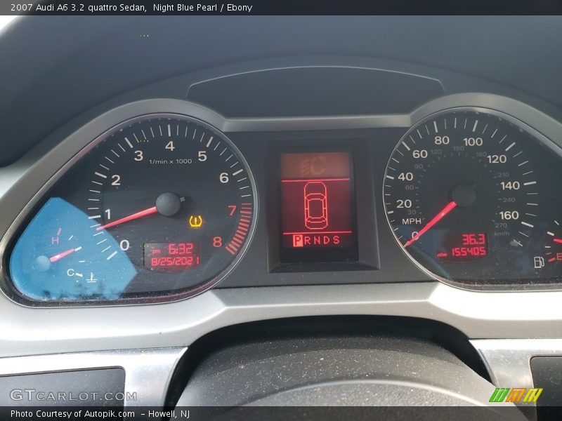 Night Blue Pearl / Ebony 2007 Audi A6 3.2 quattro Sedan