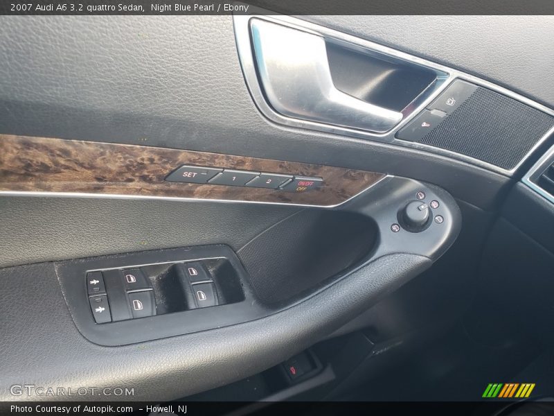 Night Blue Pearl / Ebony 2007 Audi A6 3.2 quattro Sedan