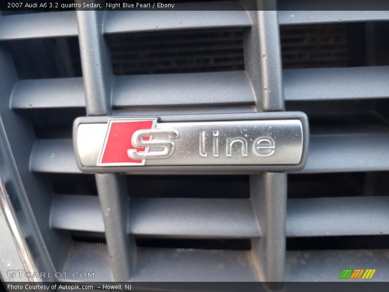 Night Blue Pearl / Ebony 2007 Audi A6 3.2 quattro Sedan