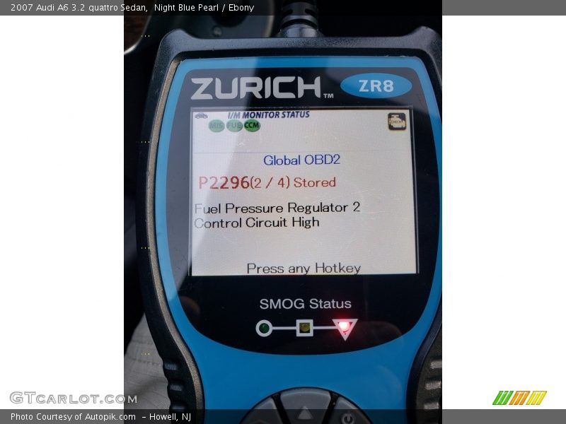 Night Blue Pearl / Ebony 2007 Audi A6 3.2 quattro Sedan