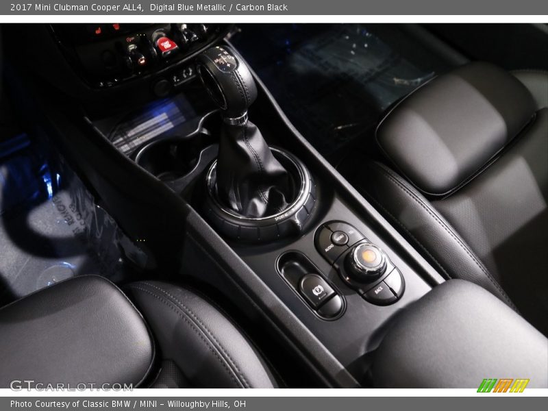 Digital Blue Metallic / Carbon Black 2017 Mini Clubman Cooper ALL4