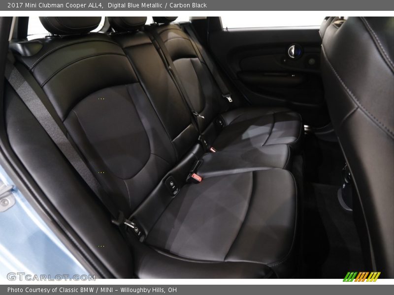 Digital Blue Metallic / Carbon Black 2017 Mini Clubman Cooper ALL4