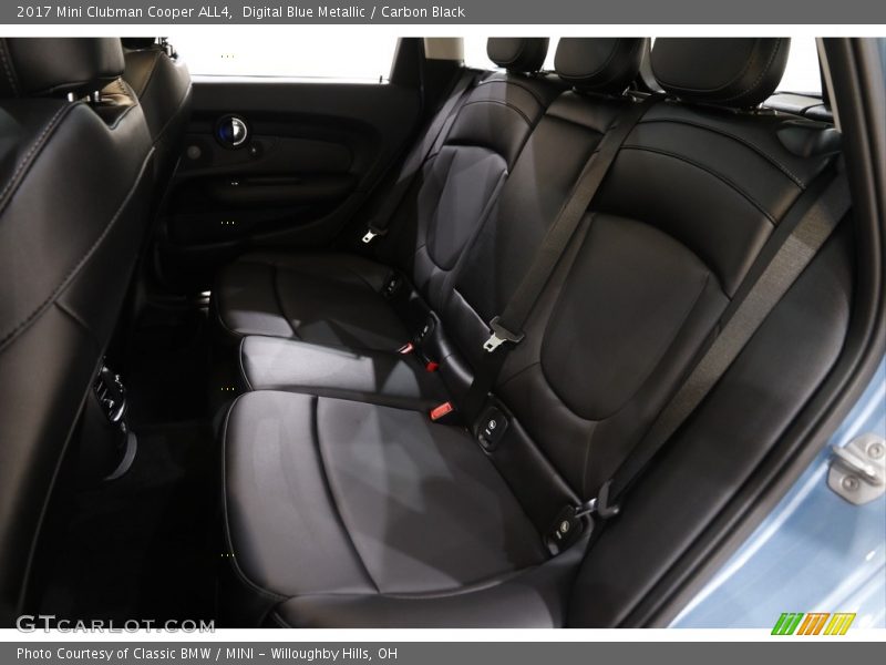 Digital Blue Metallic / Carbon Black 2017 Mini Clubman Cooper ALL4