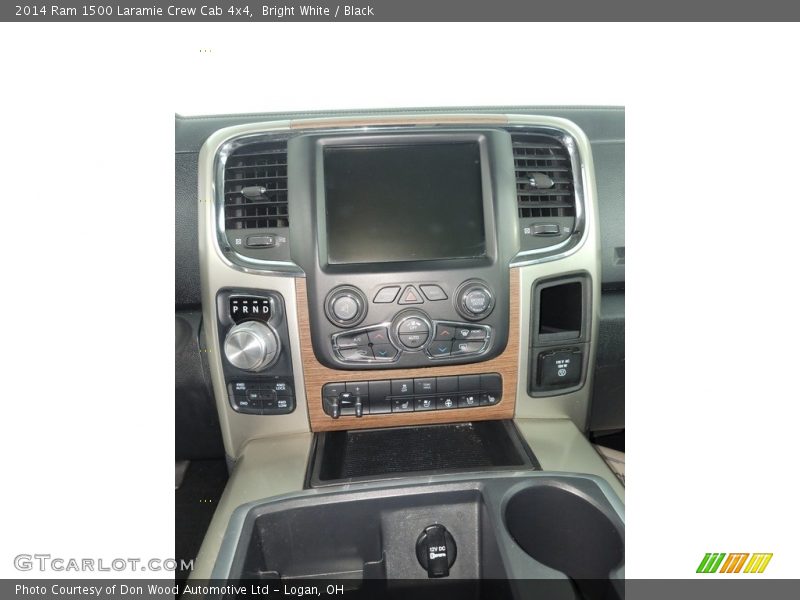 Bright White / Black 2014 Ram 1500 Laramie Crew Cab 4x4