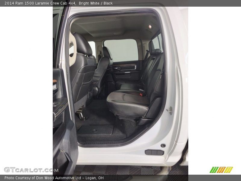 Bright White / Black 2014 Ram 1500 Laramie Crew Cab 4x4