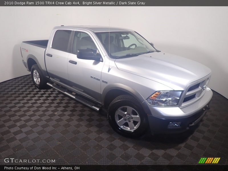 Bright Silver Metallic / Dark Slate Gray 2010 Dodge Ram 1500 TRX4 Crew Cab 4x4
