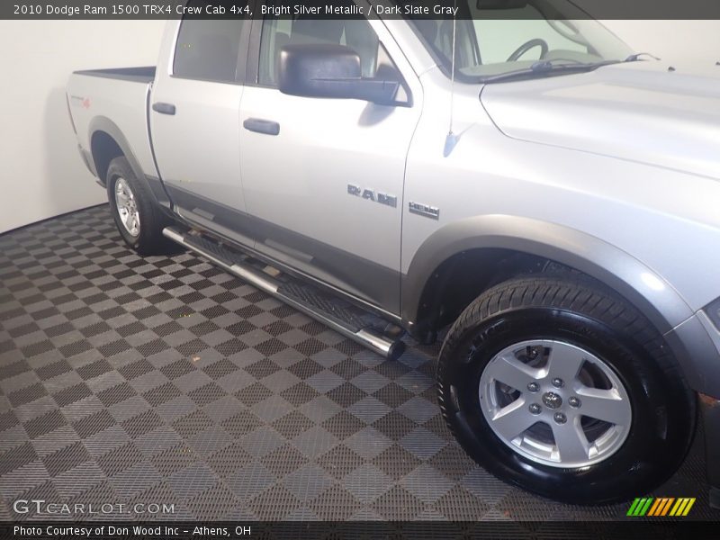 Bright Silver Metallic / Dark Slate Gray 2010 Dodge Ram 1500 TRX4 Crew Cab 4x4
