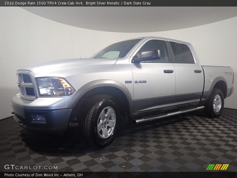 Bright Silver Metallic / Dark Slate Gray 2010 Dodge Ram 1500 TRX4 Crew Cab 4x4