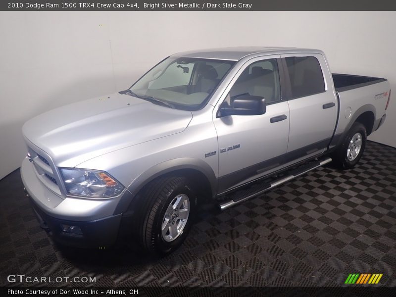 Bright Silver Metallic / Dark Slate Gray 2010 Dodge Ram 1500 TRX4 Crew Cab 4x4