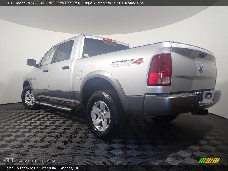 Bright Silver Metallic / Dark Slate Gray 2010 Dodge Ram 1500 TRX4 Crew Cab 4x4