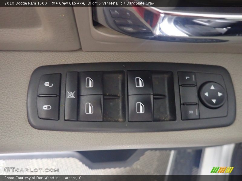 Bright Silver Metallic / Dark Slate Gray 2010 Dodge Ram 1500 TRX4 Crew Cab 4x4