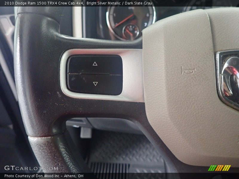 Bright Silver Metallic / Dark Slate Gray 2010 Dodge Ram 1500 TRX4 Crew Cab 4x4