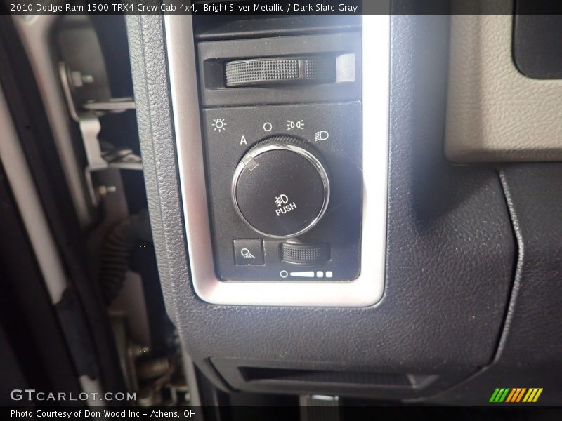 Bright Silver Metallic / Dark Slate Gray 2010 Dodge Ram 1500 TRX4 Crew Cab 4x4