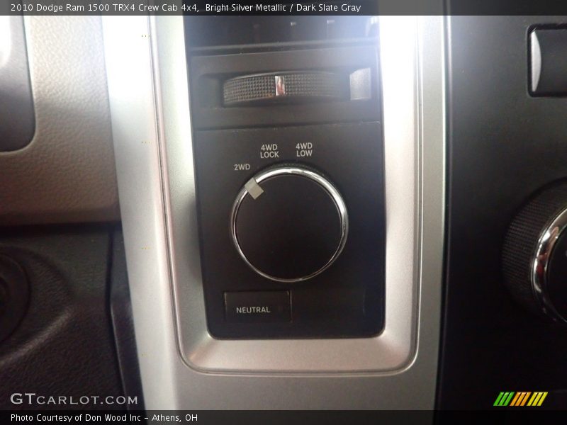 Bright Silver Metallic / Dark Slate Gray 2010 Dodge Ram 1500 TRX4 Crew Cab 4x4