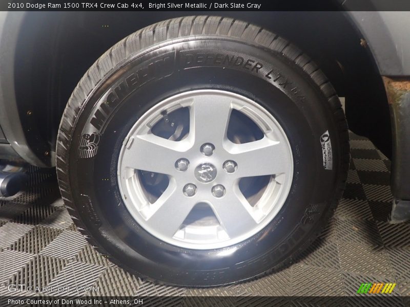 Bright Silver Metallic / Dark Slate Gray 2010 Dodge Ram 1500 TRX4 Crew Cab 4x4