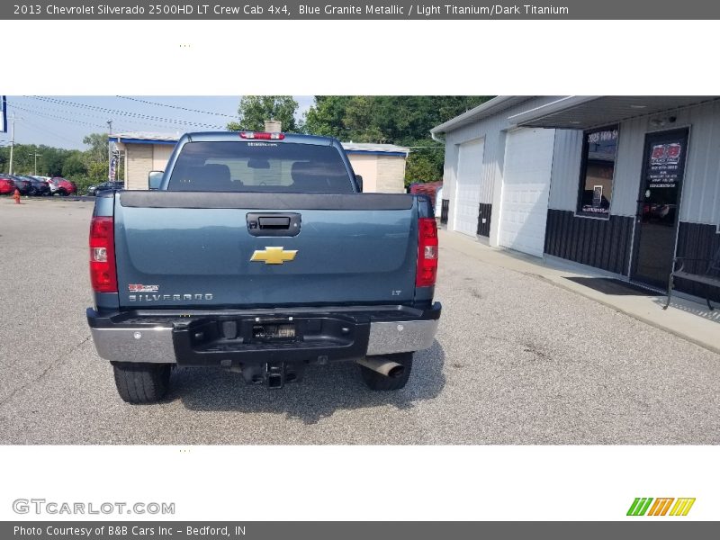 Blue Granite Metallic / Light Titanium/Dark Titanium 2013 Chevrolet Silverado 2500HD LT Crew Cab 4x4