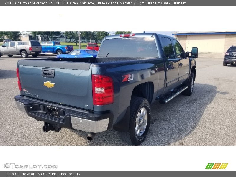 Blue Granite Metallic / Light Titanium/Dark Titanium 2013 Chevrolet Silverado 2500HD LT Crew Cab 4x4