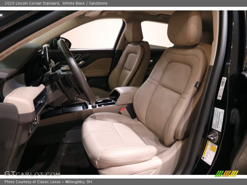 Front Seat of 2020 Corsair Standard