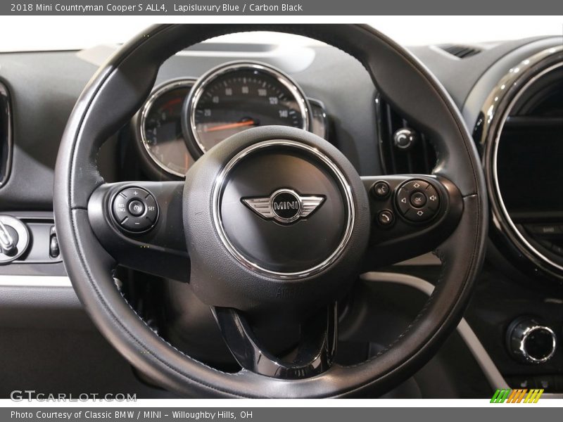 Lapisluxury Blue / Carbon Black 2018 Mini Countryman Cooper S ALL4