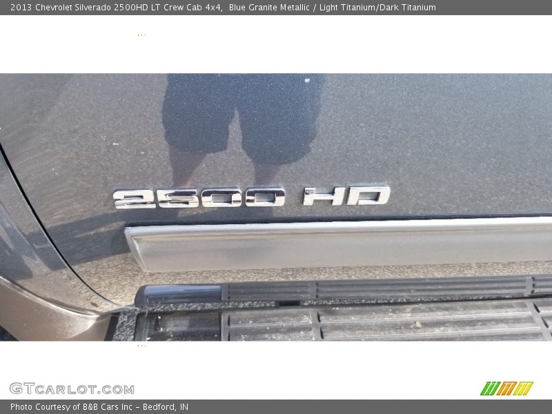 Blue Granite Metallic / Light Titanium/Dark Titanium 2013 Chevrolet Silverado 2500HD LT Crew Cab 4x4