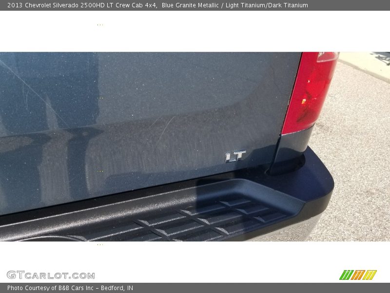 Blue Granite Metallic / Light Titanium/Dark Titanium 2013 Chevrolet Silverado 2500HD LT Crew Cab 4x4
