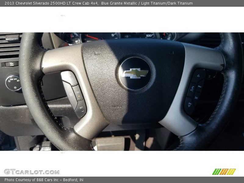 Blue Granite Metallic / Light Titanium/Dark Titanium 2013 Chevrolet Silverado 2500HD LT Crew Cab 4x4