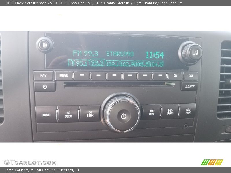 Blue Granite Metallic / Light Titanium/Dark Titanium 2013 Chevrolet Silverado 2500HD LT Crew Cab 4x4