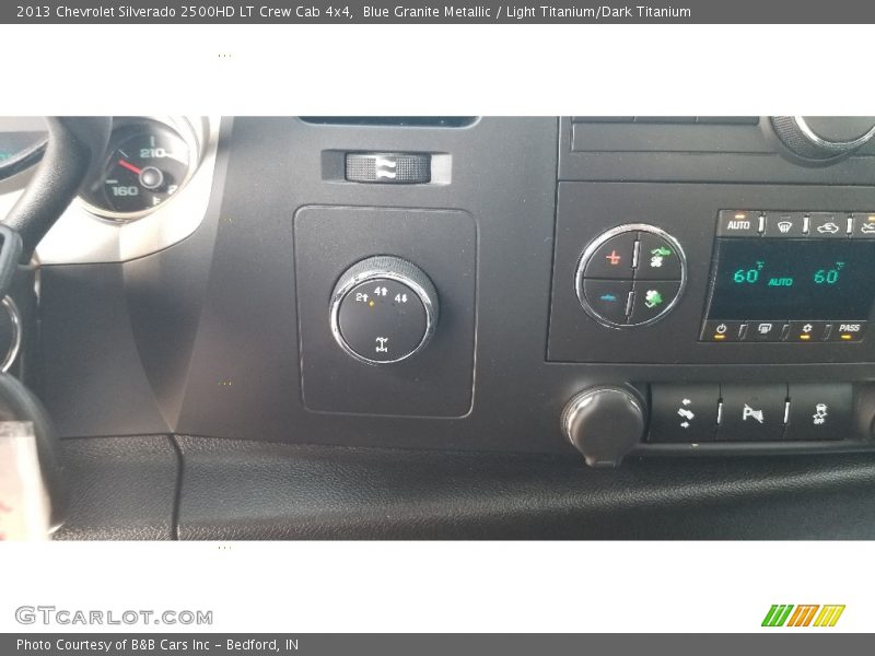 Blue Granite Metallic / Light Titanium/Dark Titanium 2013 Chevrolet Silverado 2500HD LT Crew Cab 4x4