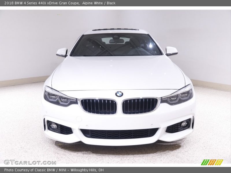 Alpine White / Black 2018 BMW 4 Series 440i xDrive Gran Coupe